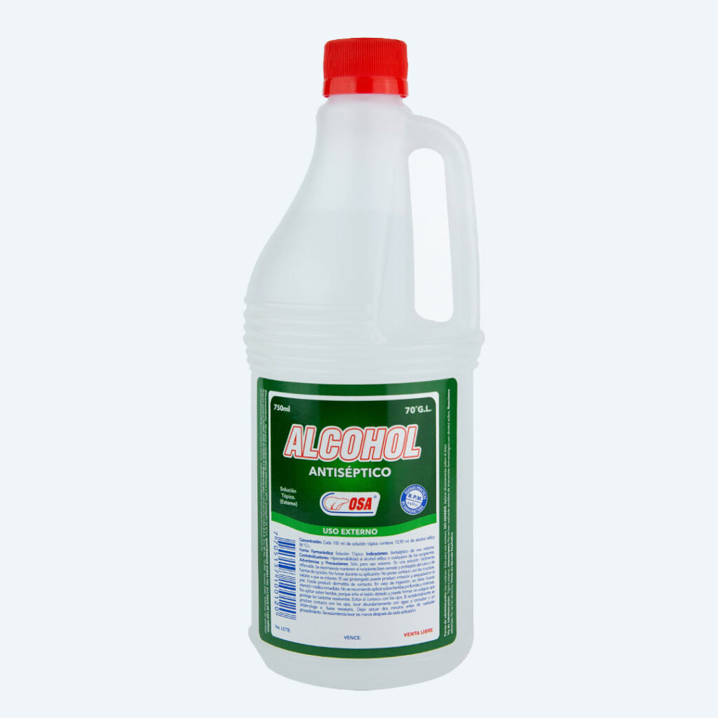 Alcohol Antiséptico OSA 750ml