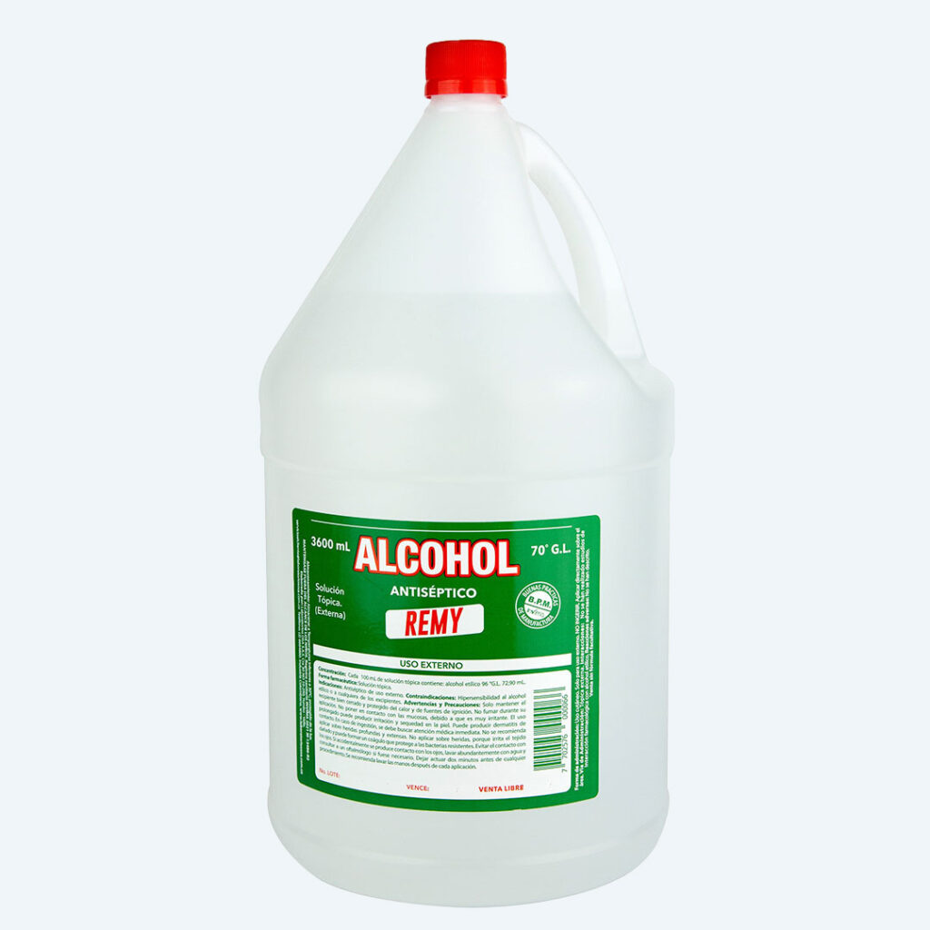 Alcohol Antiséptico Remy 3600ml