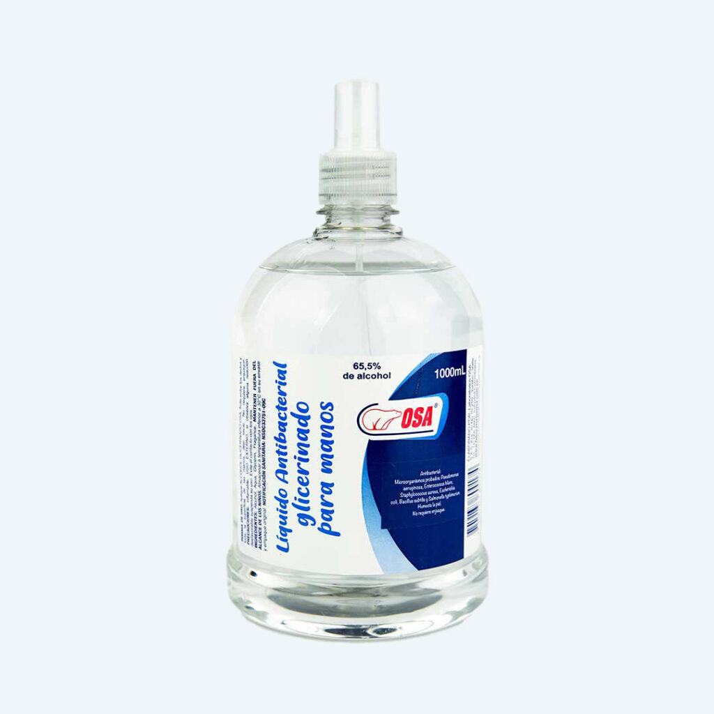 Líquido Antibacterial Glicerinado OSA 1000ml