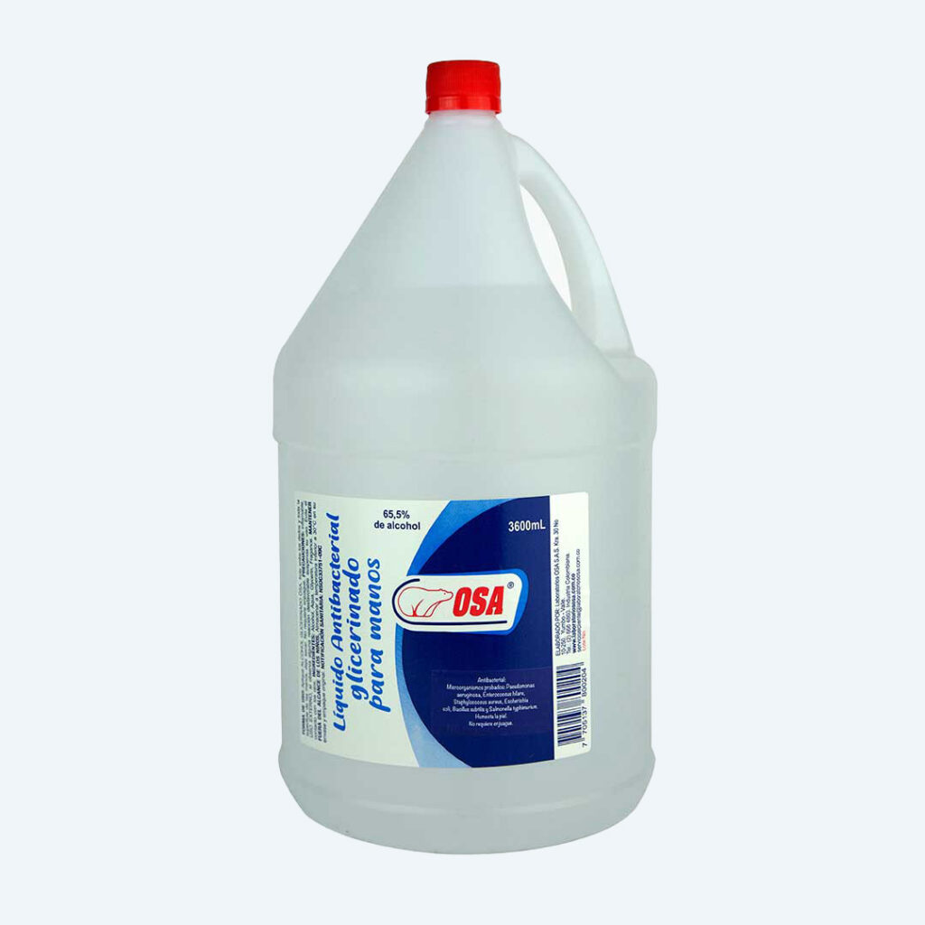 Líquido Antibacterial Glicerinado OSA 3600ml